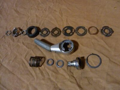 shimano bar end shifter disassembled